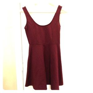 Burgundy dress forever21